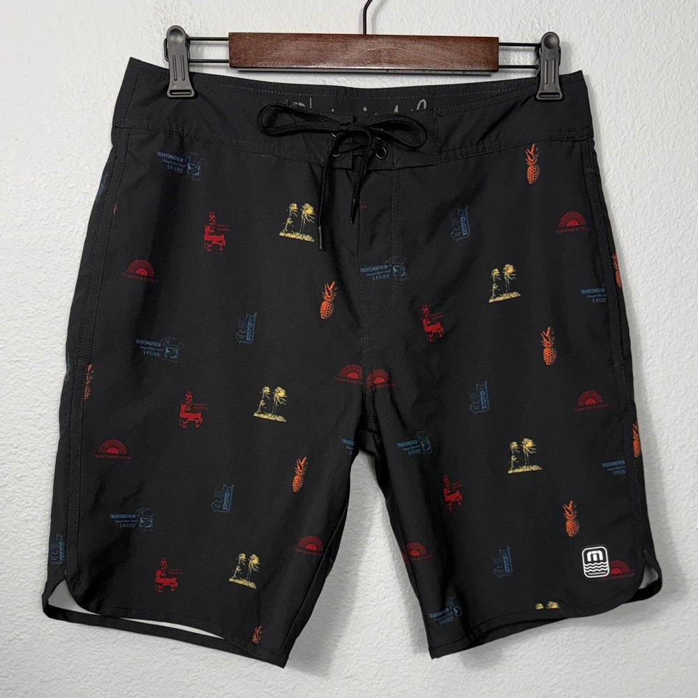 Travis Mathew Pattern Swim Boardshorts‎